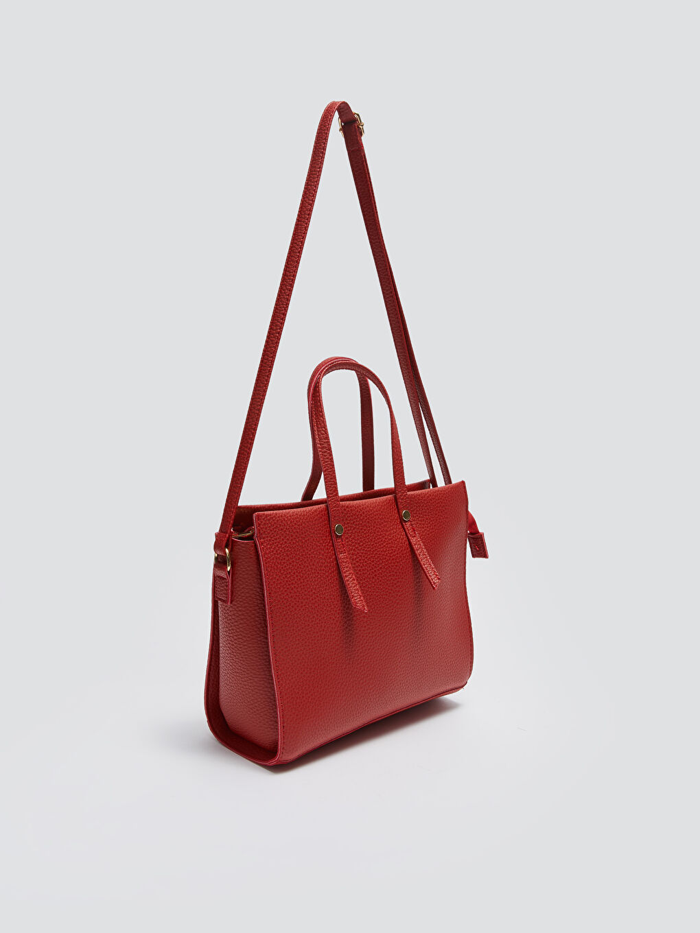 Geantă de umăr pentru femei cu aspect de piele-4