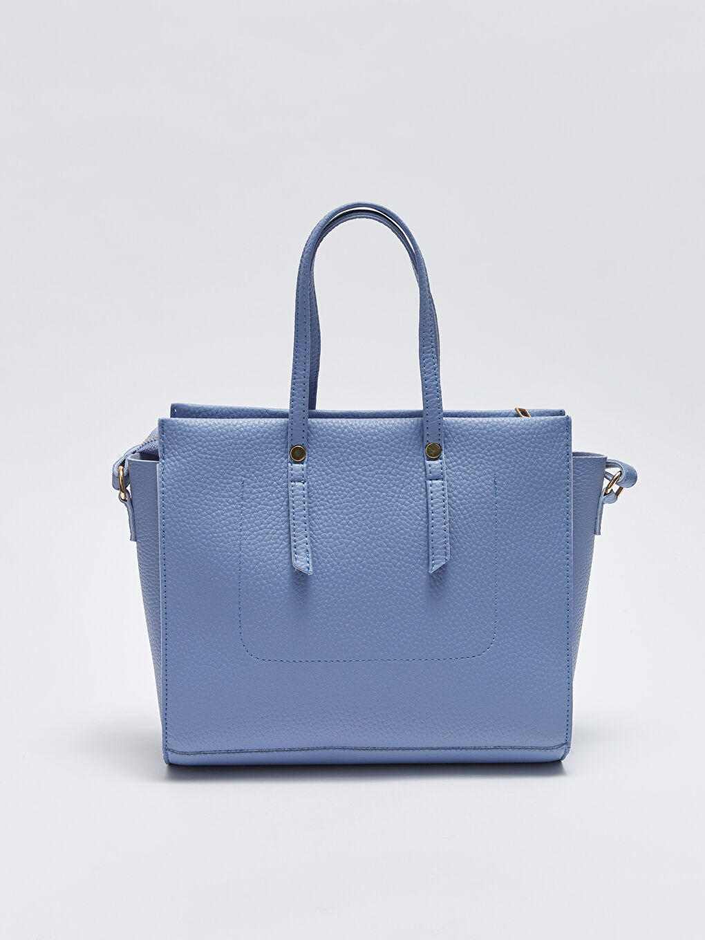 Geantă de umăr pentru femei cu aspect de piele-4