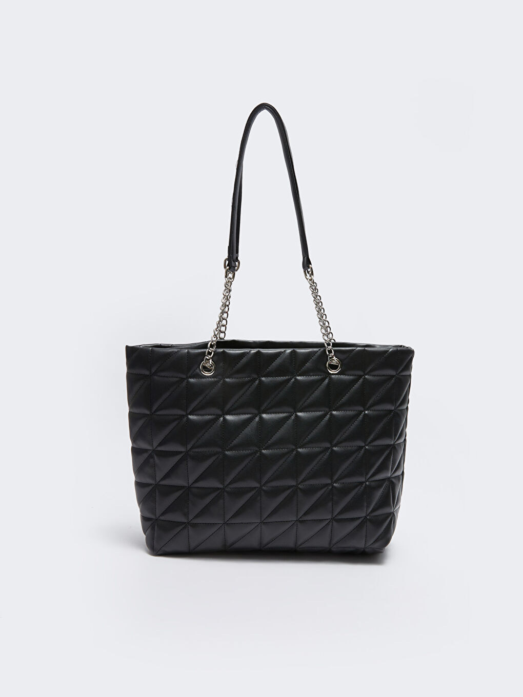 Әйелдерге арналған жасанды былғары өрнекті иық сөмкесі-3