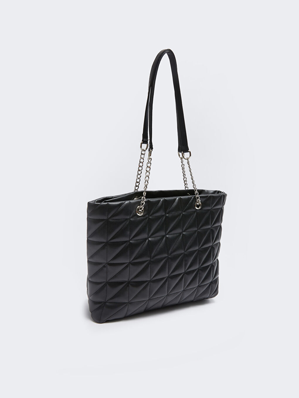 Әйелдерге арналған жасанды былғары өрнекті иық сөмкесі-4