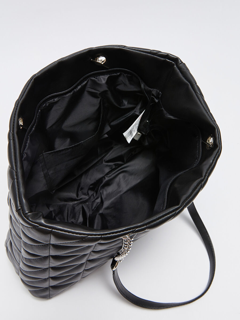 Әйелдерге арналған жасанды былғары өрнекті иық сөмкесі-6