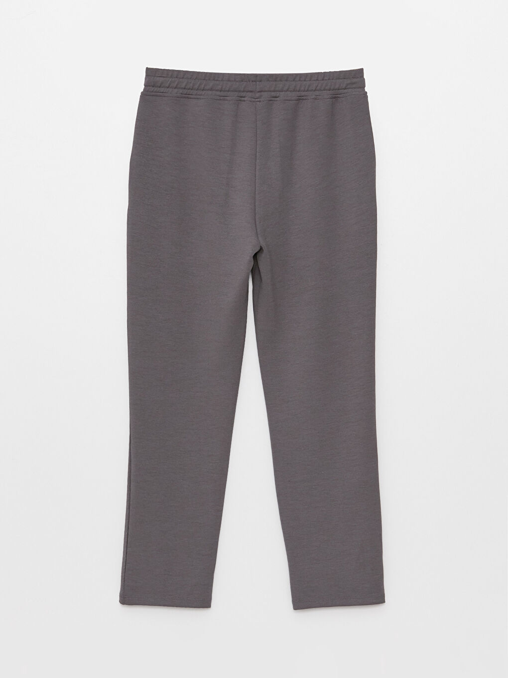 بنطلون رياضي سادة بخصر مرن للسيدات-1