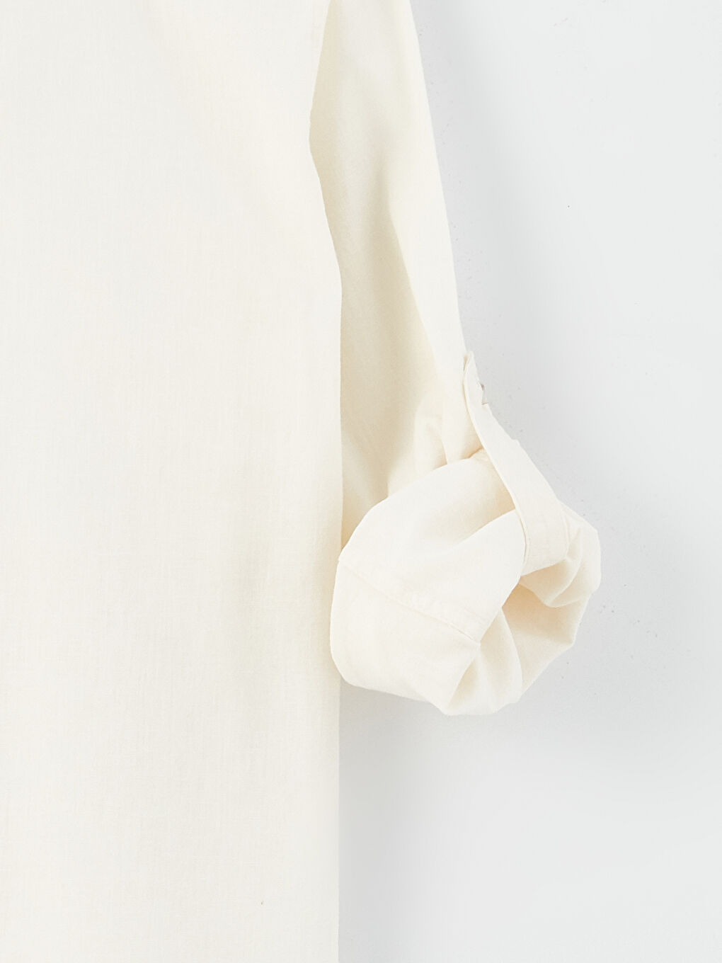 Рубашка Мужская Слим Фит С Длинным Рукавом Из Льняной Смеси-7