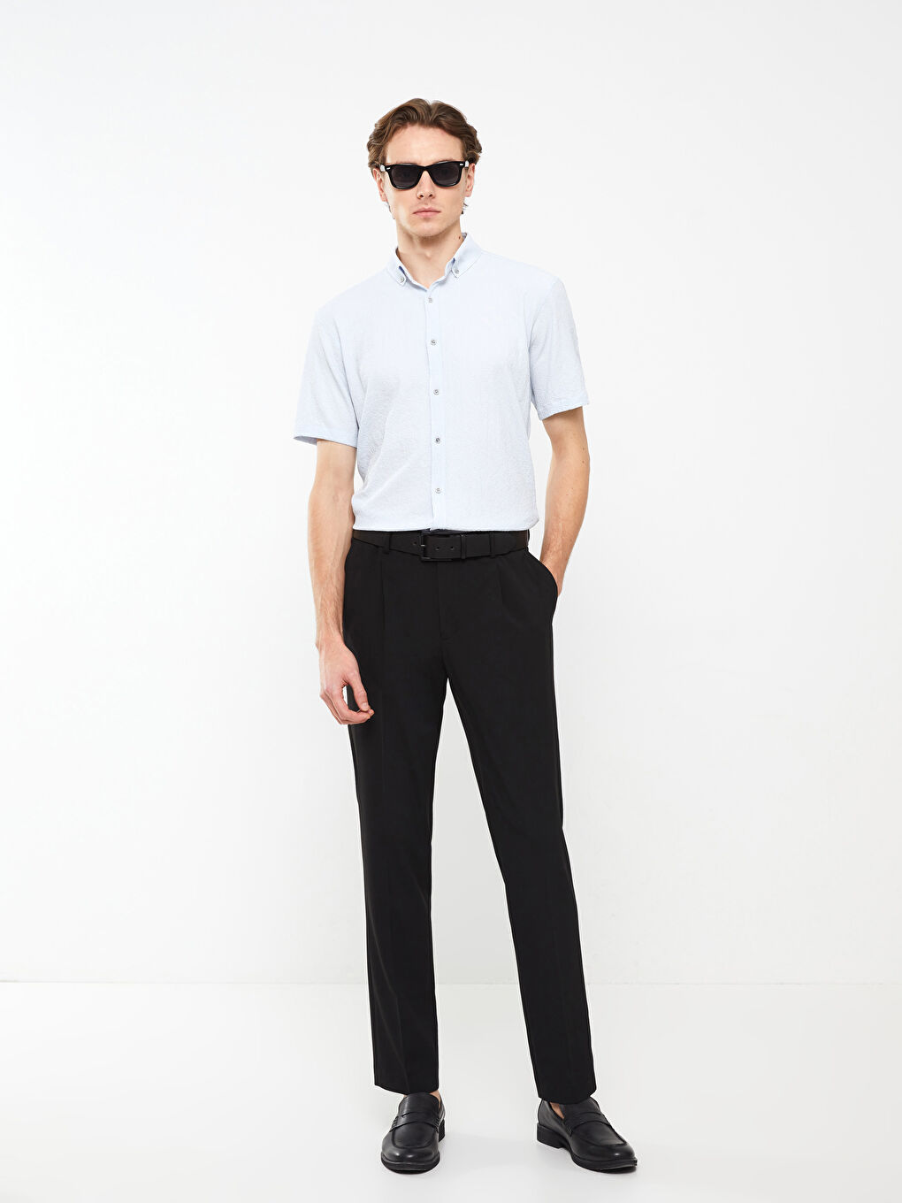 Mavi Regular Fit Kısa Kollu Erkek Gömlek-2