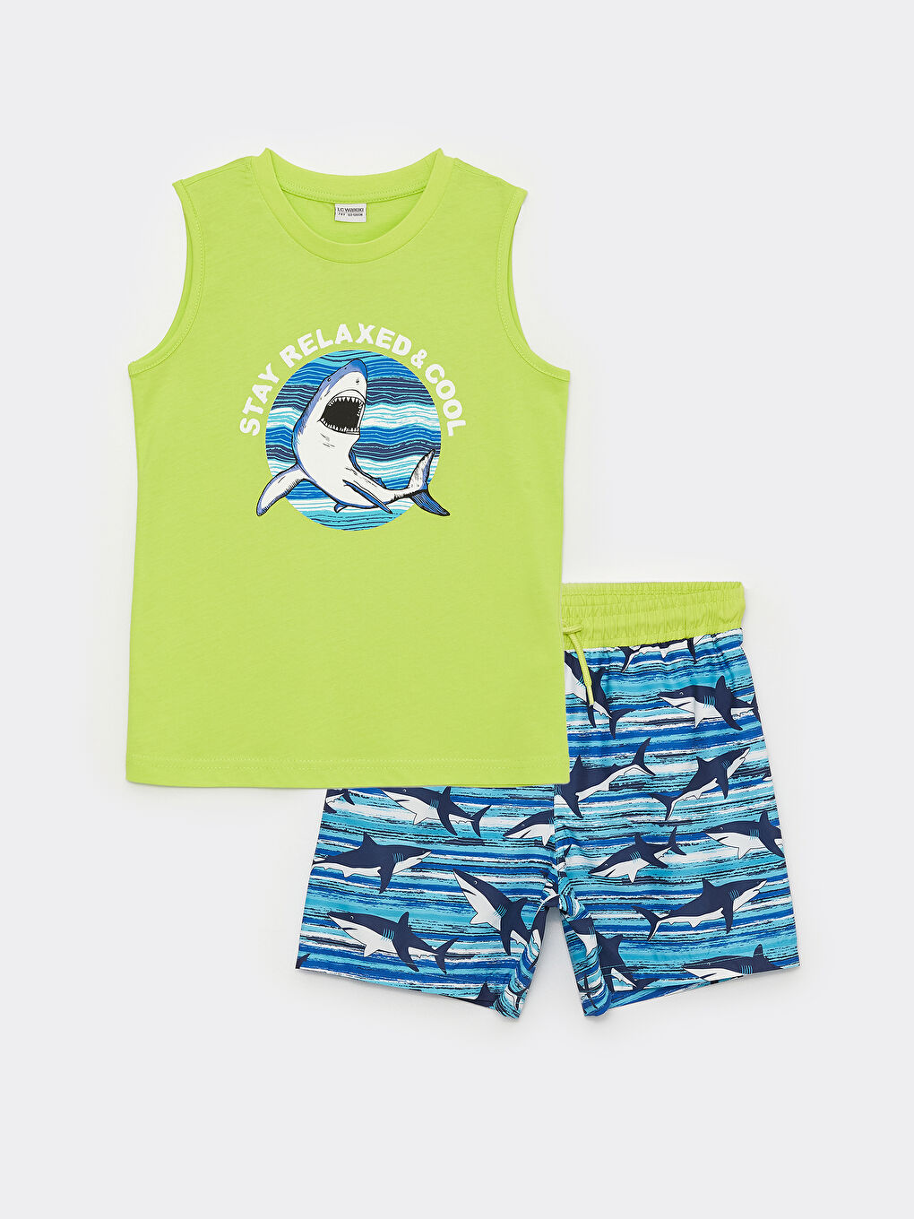 Boy Athlete & Marine Shorts -S38785Z4-FXG