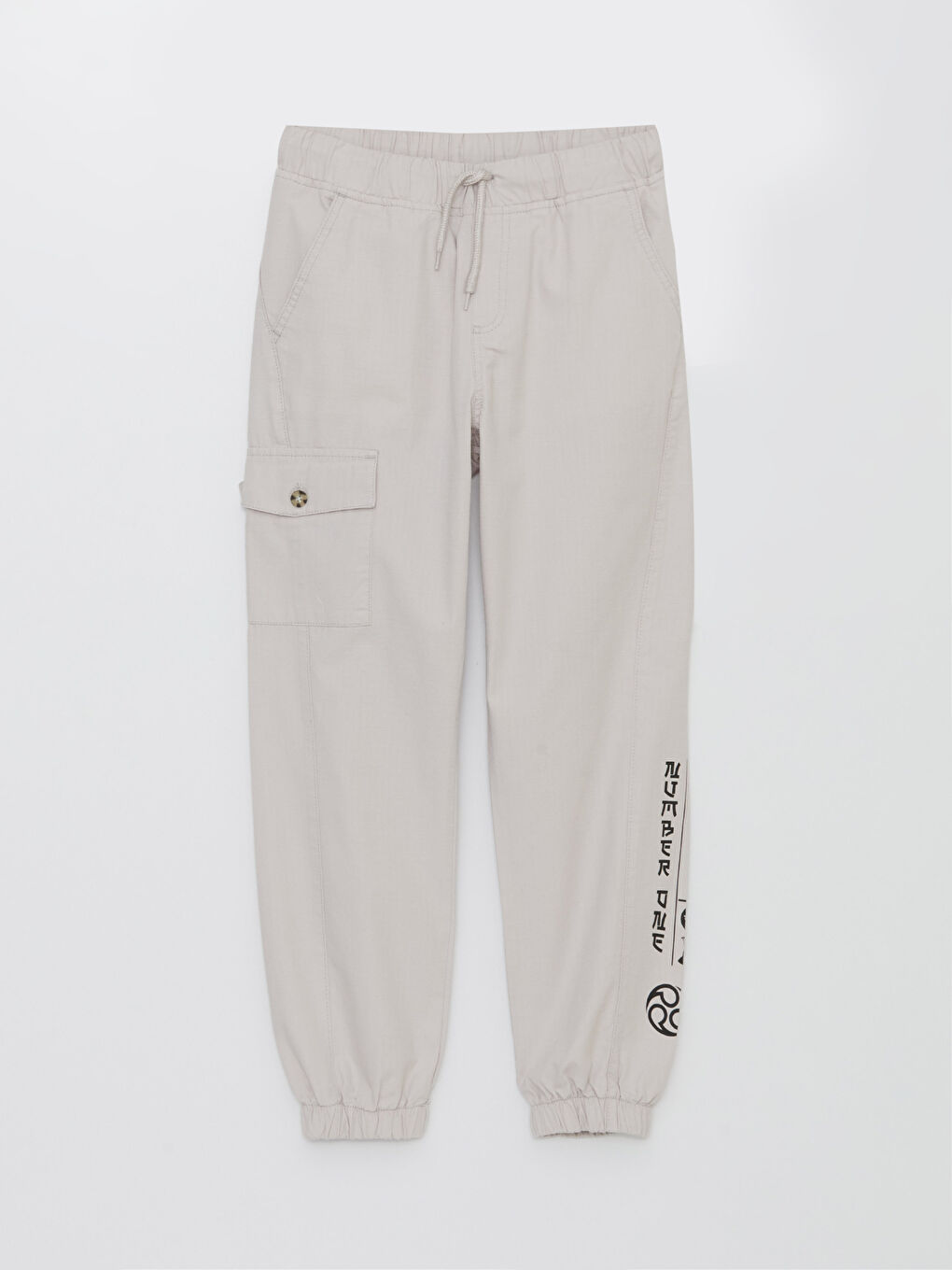 LCW Kids Opušteni kroj Elastični struk Jogger pantalone za Dečake -S38819Z4-G7L