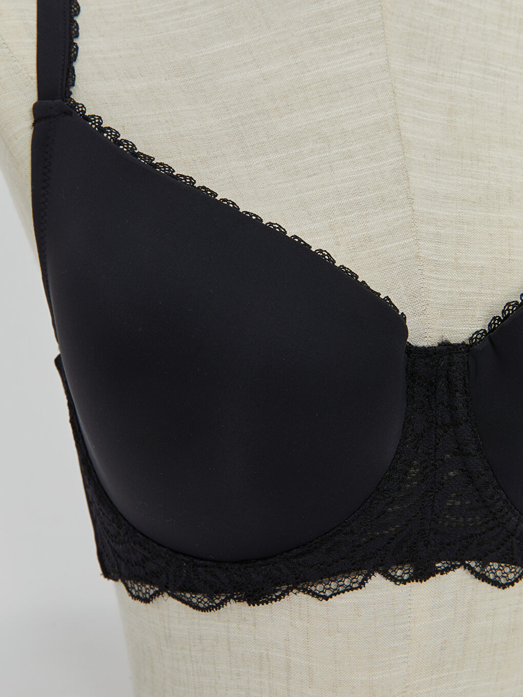 Underwire Unfilled Lace Detail Conveyor Bra -S38854Z8-CVL