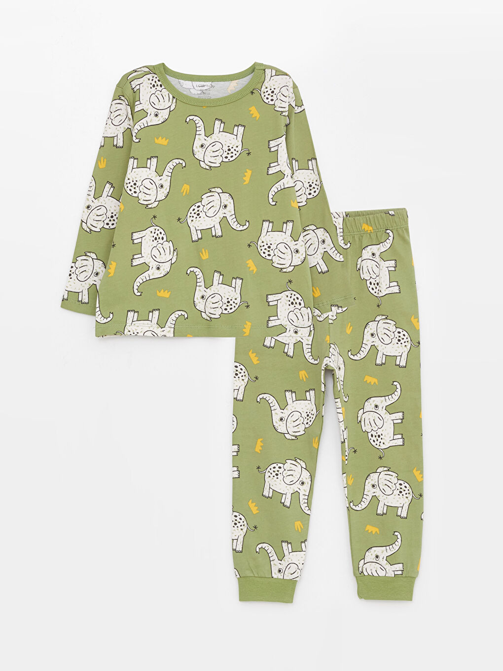 AMPACK COLORS グッズセット LCW baby Crew Neck Long Sleeve Printed Baby Boy Pajama Set