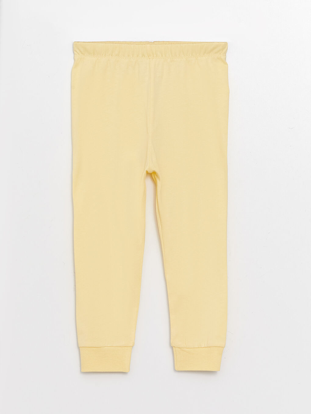 طقم بيجامة بنات صغيرات ياقة دائرية مطبوع مجموعتين-4