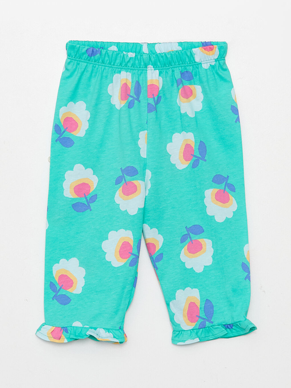 Printed Baby Girl Pajamas Set-2