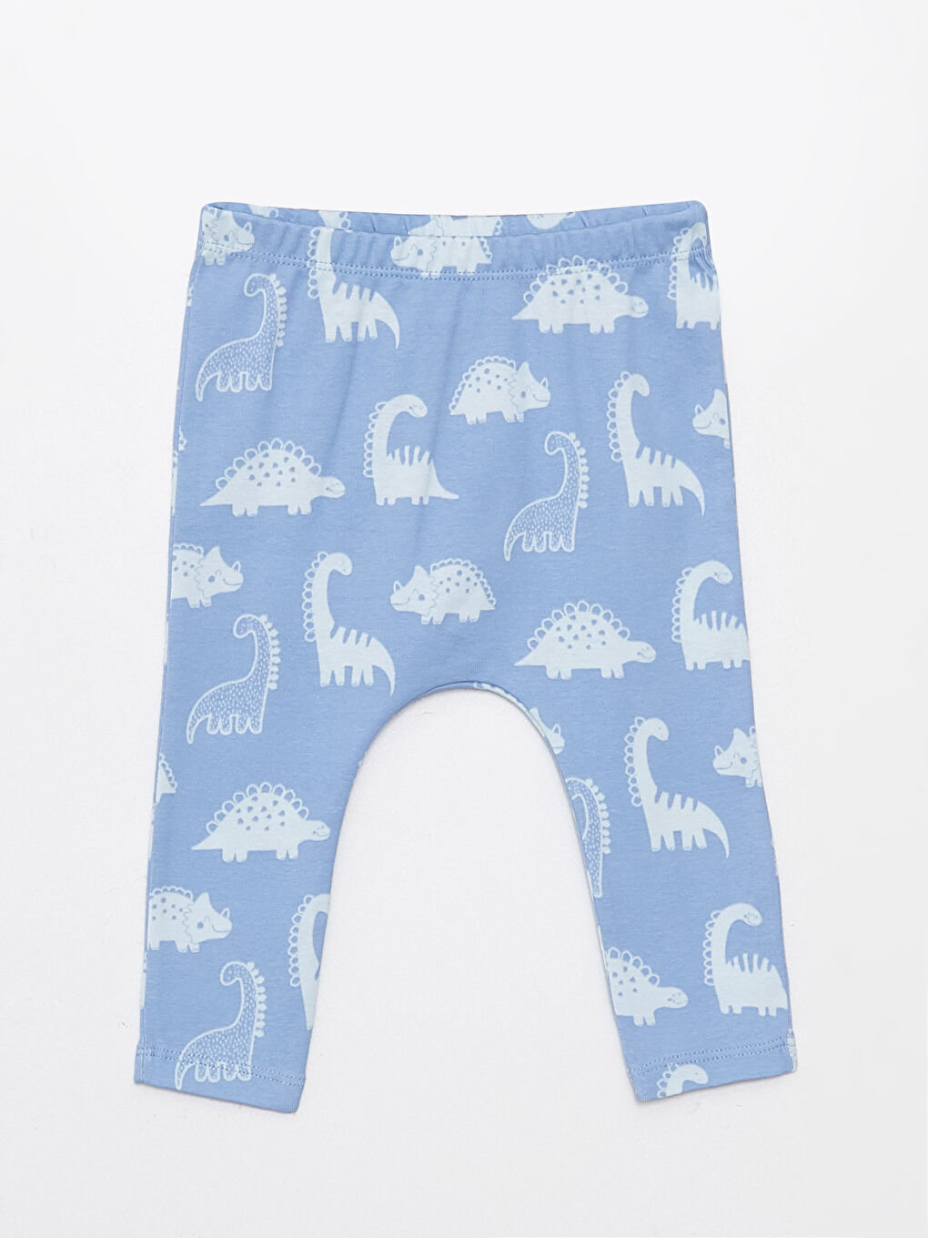 Crew Neck Short Sleeve Printed Baby Boy 3-Piece Suit-10