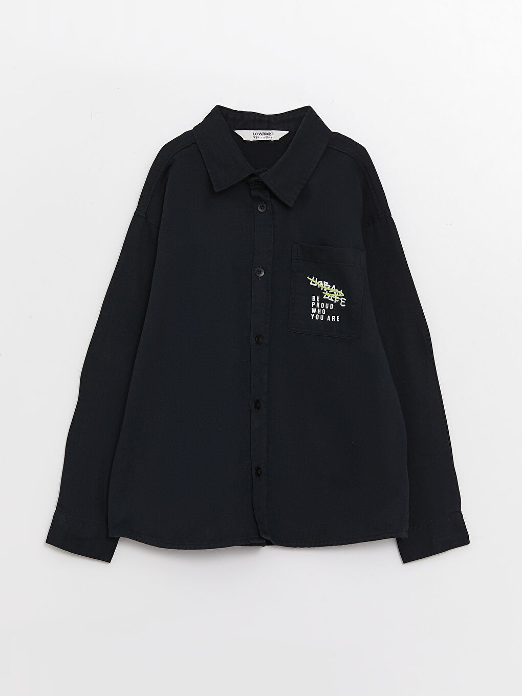 Comfortable Fit Gabardine Boy Shirt -S38888Z4-K3W