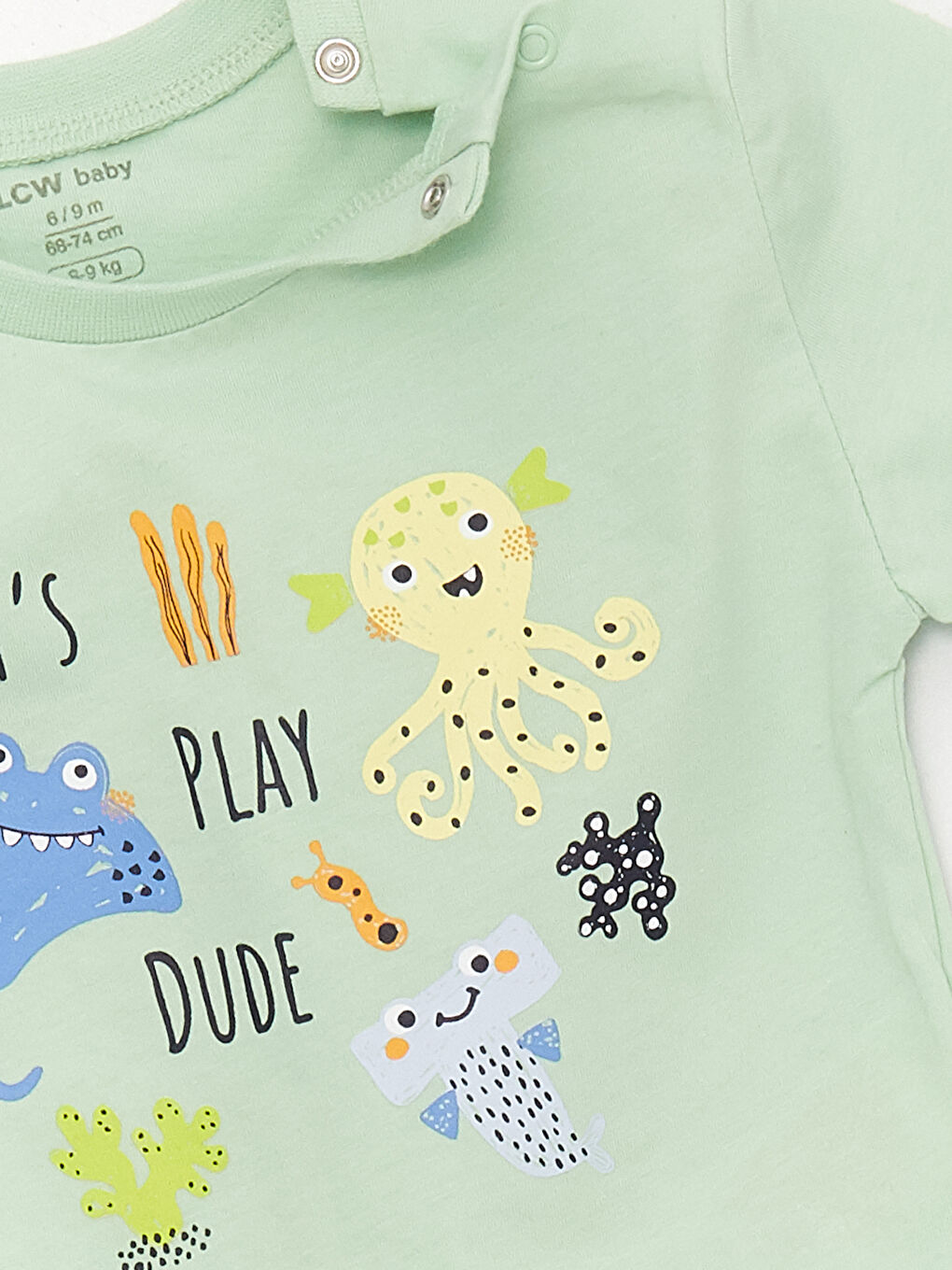 Lot de 2 T-Shirts pour Bébé Garçons à Manches Courtes et Col Rond Imprimés-3