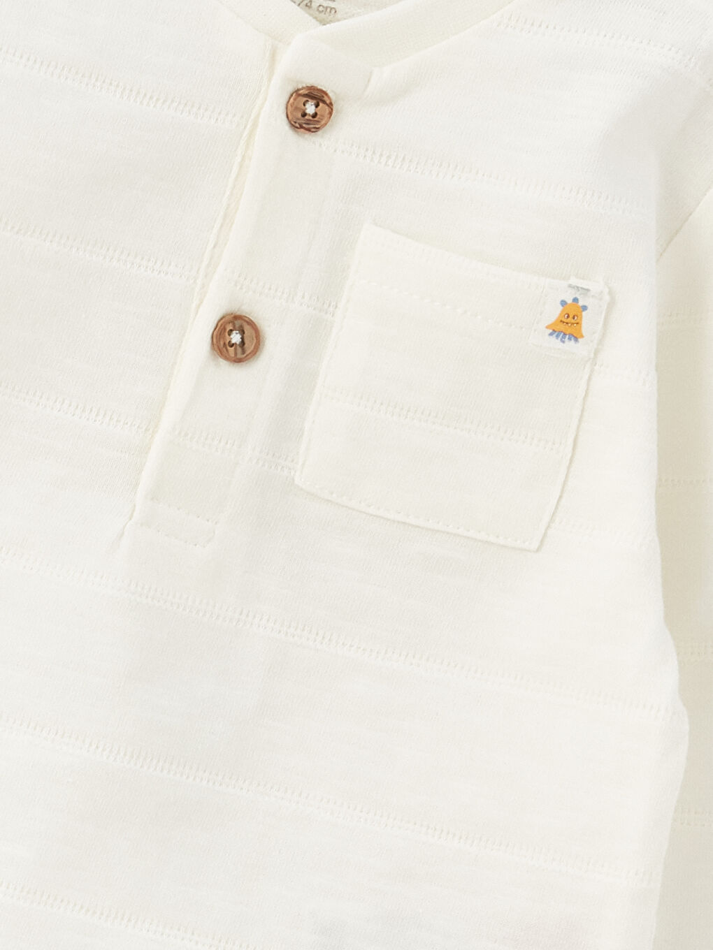 Tricou cu Mânecă Lungă și Guler Rotund pentru Bebeluși Băieți și Pantaloni Set 2 Bucăți-3