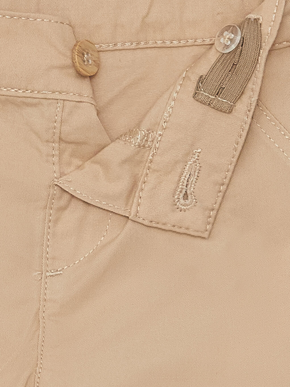 Тік жағалы қысқа жең торлы өрнекті ұл балаға арналған жейде мен шалбар 2 данадан тұратын жинақ-3