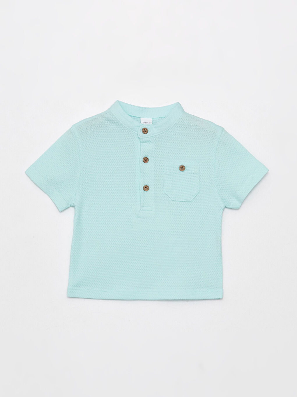 сәби ұлдарға арналған тік жағалы қысқа жең футболка мен шорты 2 данадан тұратын жинақ-1