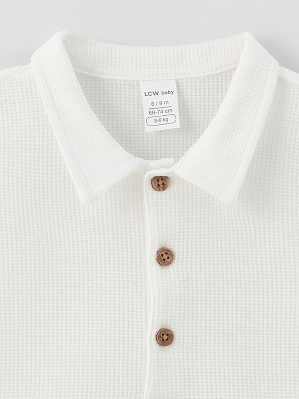 LCW baby Polo Yaka Kısa Kollu Erkek Bebek Tişört ve Şort 2'li Takım -S38920Z1-FDU