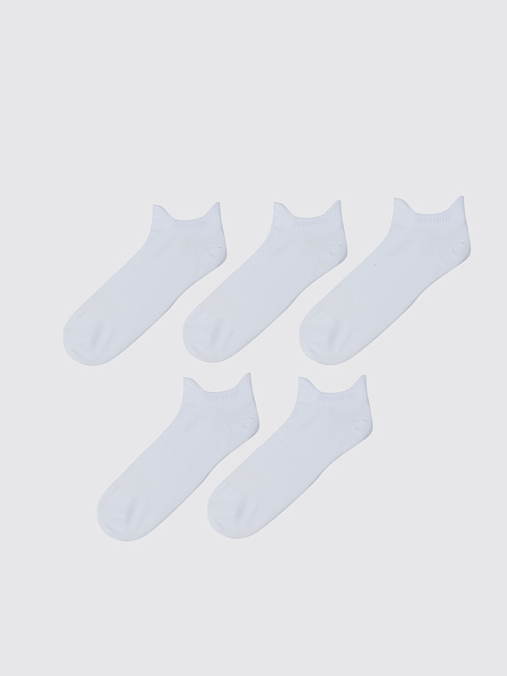 Chaussettes de Baskets pour Hommes Lot de 5 pièces