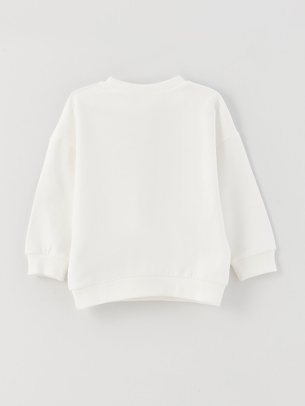 Crew Neck Long Sleeve Snoopy Printed Baby Boy Sweatshirt-1