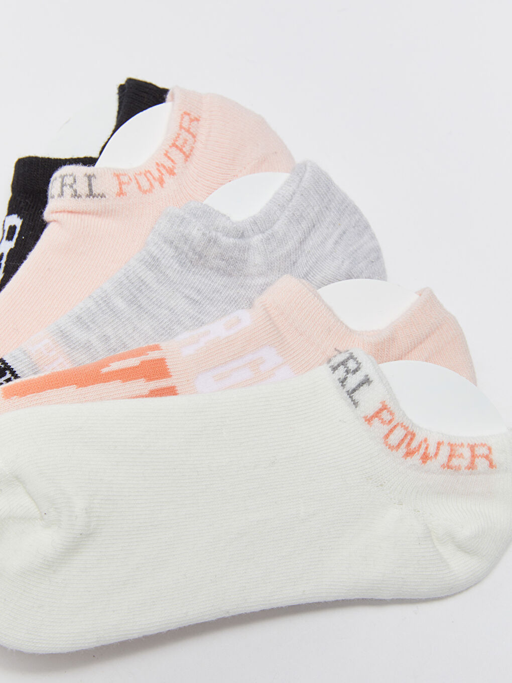 Djevojka RUŽIČASTA Čarape za tenisice-2