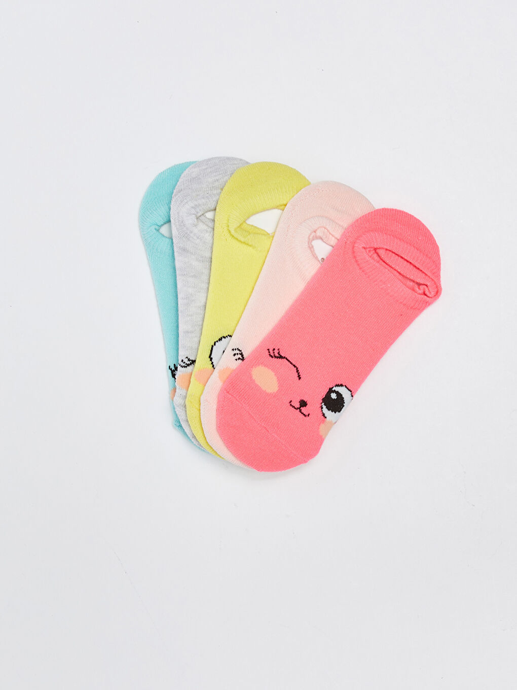 Djevojka RUŽIČASTA Čarape za tenisice-1