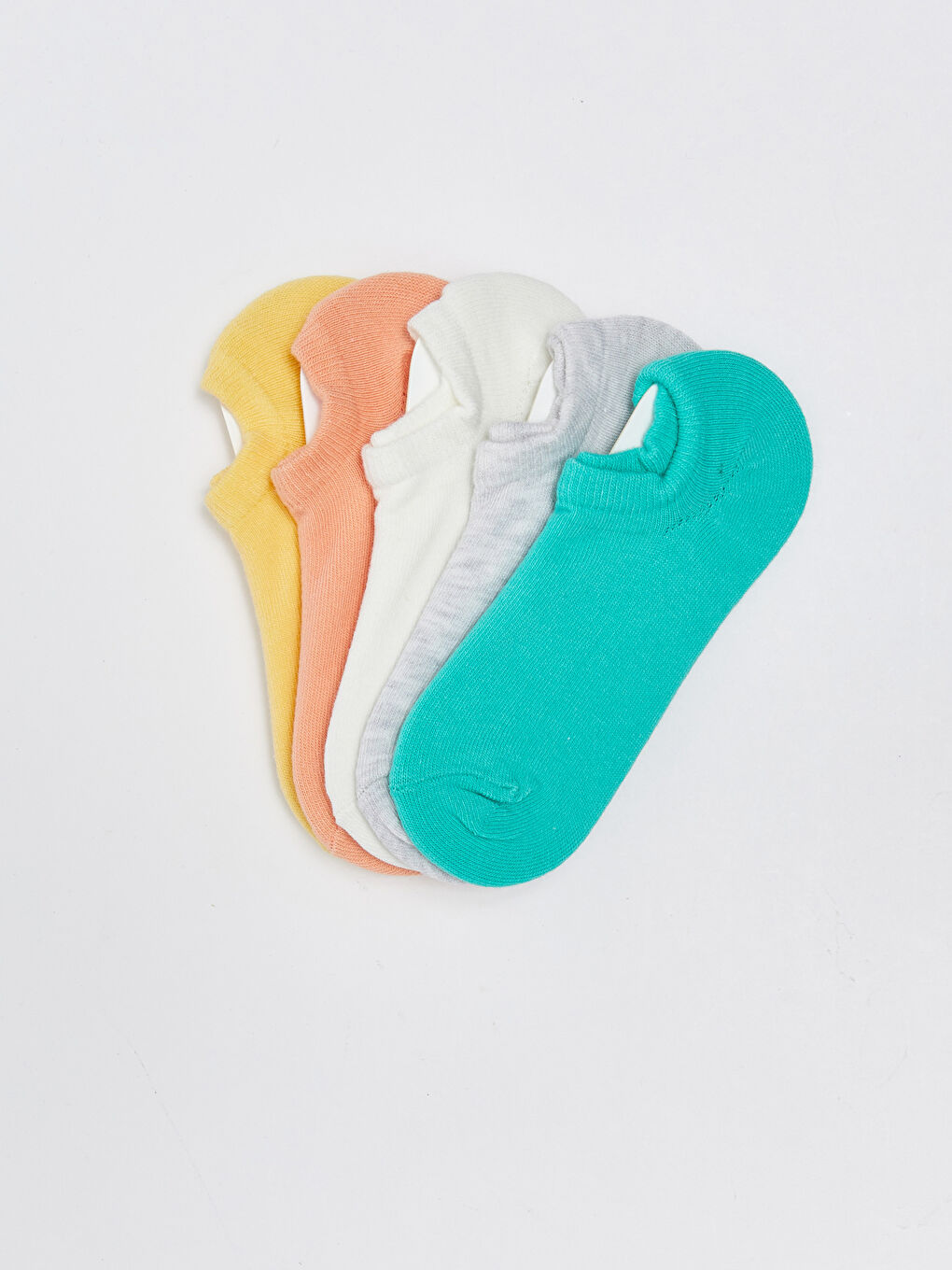 جوارب رياضية أساسية للبنات - عبوة من ٥ قطع-1