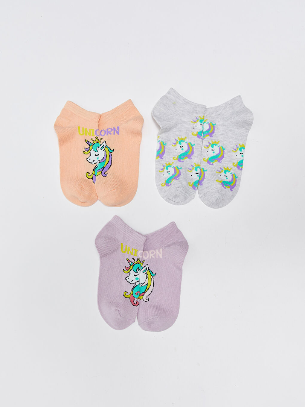 Djevojka RUŽIČASTA Čarape za tenisice-2