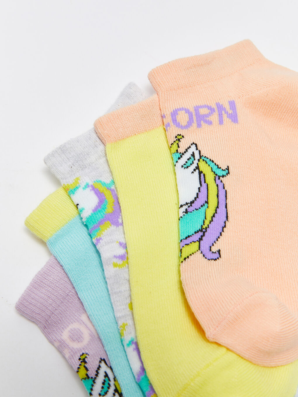 Djevojka RUŽIČASTA Čarape za tenisice-3