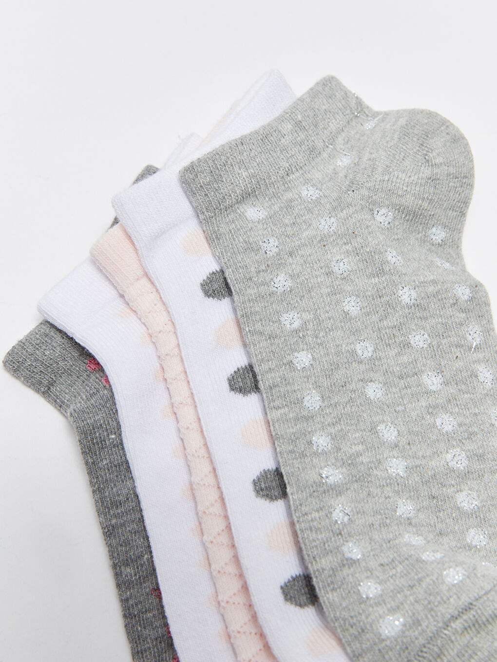 Djevojka SIVA Čarape za tenisice-2