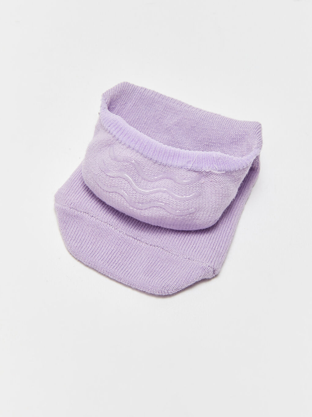 Patterned Girls' Invisible Socks 5 Pack-3