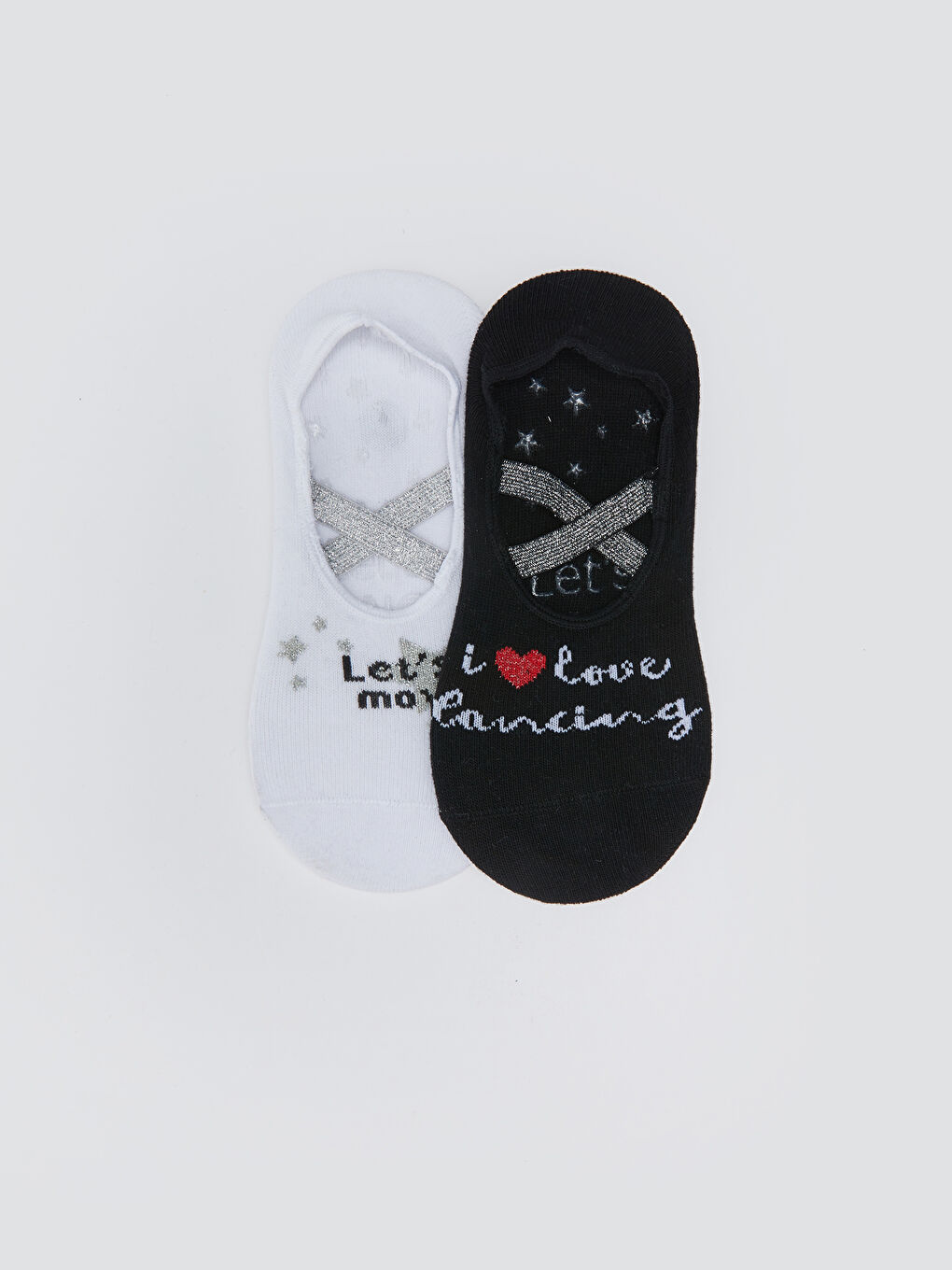 Djevojka EKRU Nevidljive čarape-1