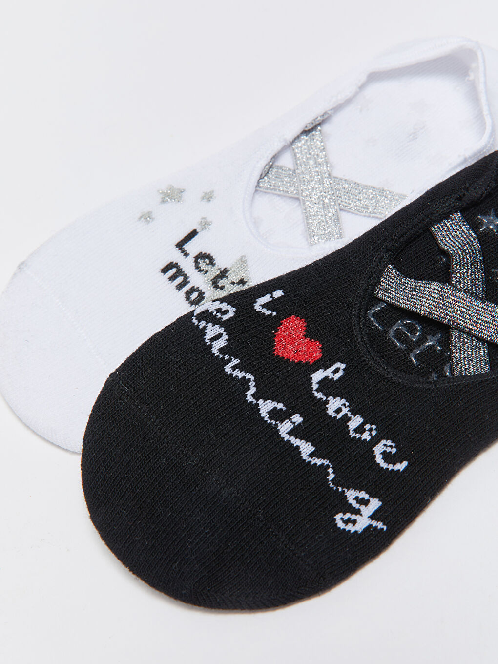 Djevojka EKRU Nevidljive čarape-3