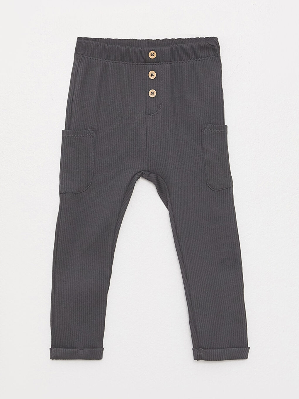Elasticated Waist Basic Baby Boys' Leggings-1