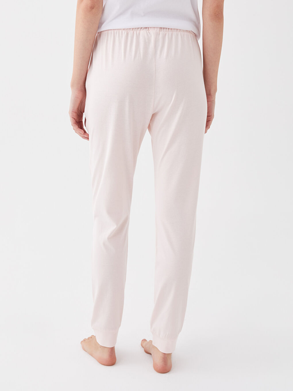 Elastic Waist Printed Women's Jogger Pajama Bottoms -S39065Z8-QWG