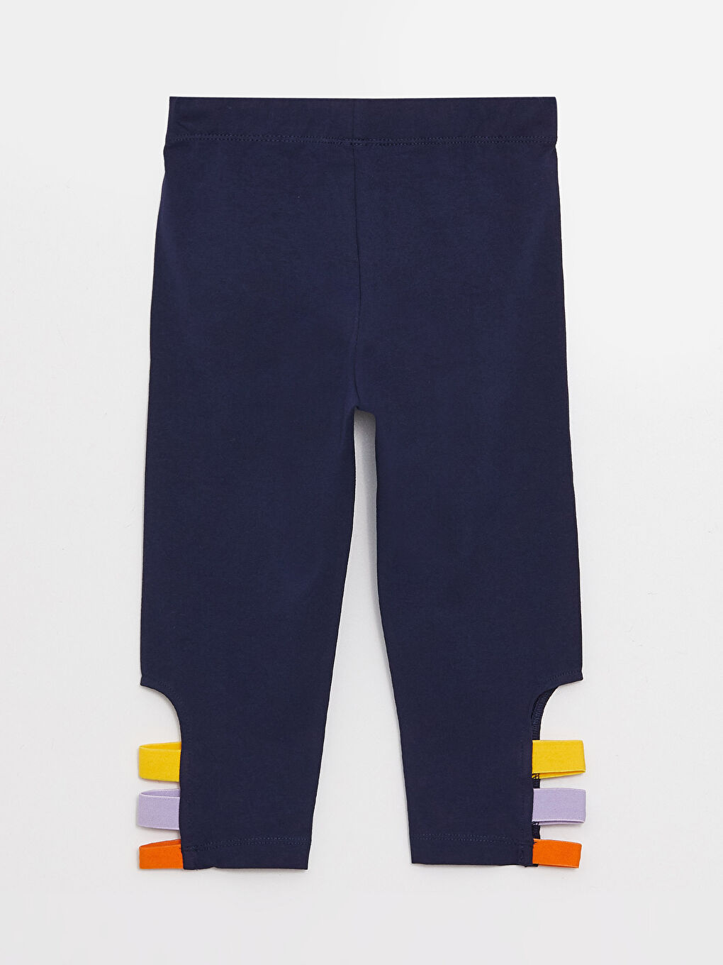 LCW Kids Момичешки дълги клинове с еластична талия и цветен блок -S39074Z4-HFH