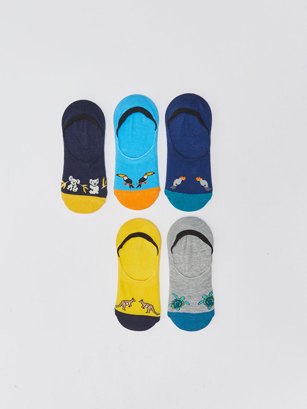 Chaussures Plates pour Garçons Imprimées Lot de 5 Pièces