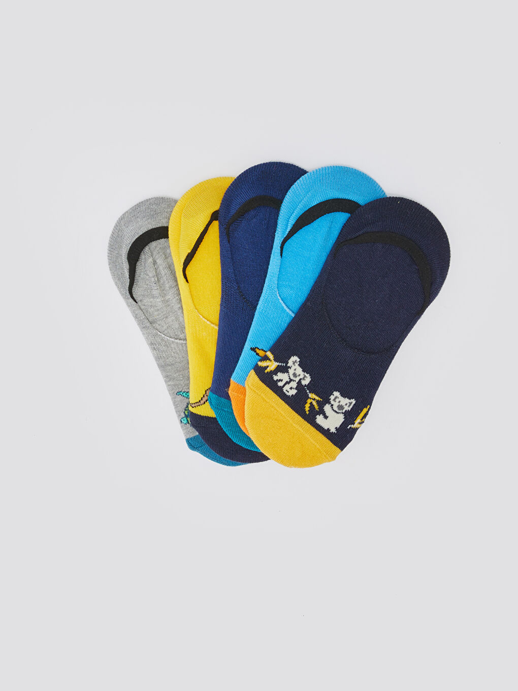 Chaussures Plates pour Garçons Imprimées Lot de 5 Pièces-1