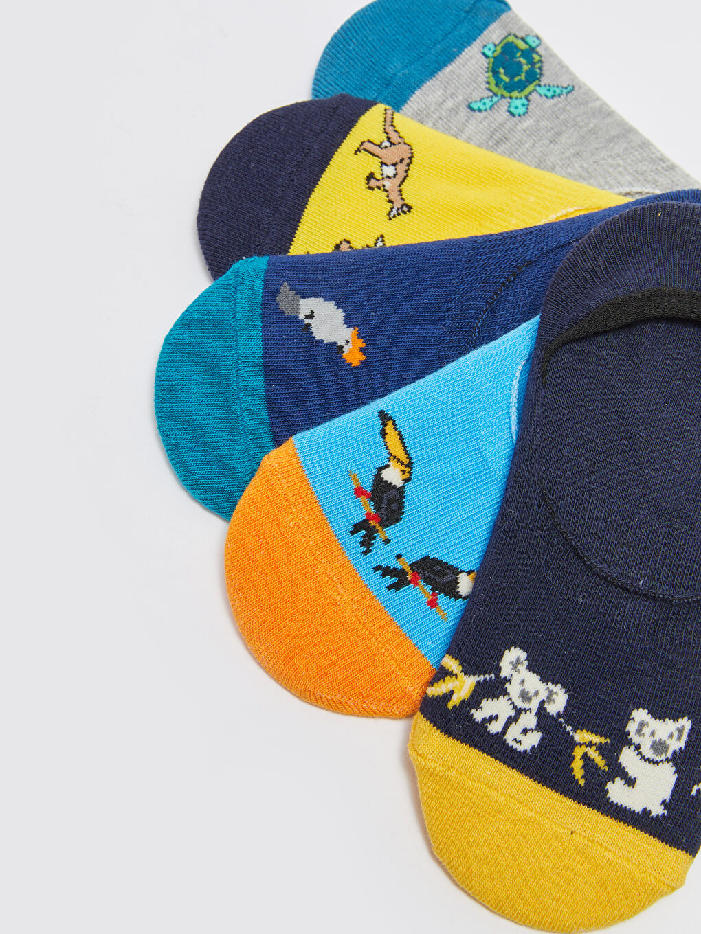 Chaussures Plates pour Garçons Imprimées Lot de 5 Pièces-2