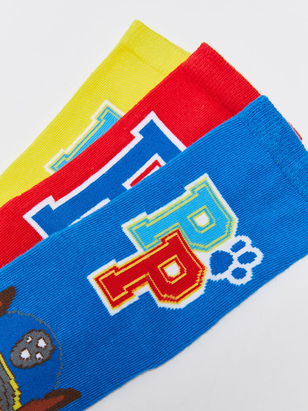 LCW Kids Paw Patrol Patterned Boys' Ankle Socks 3-Pack