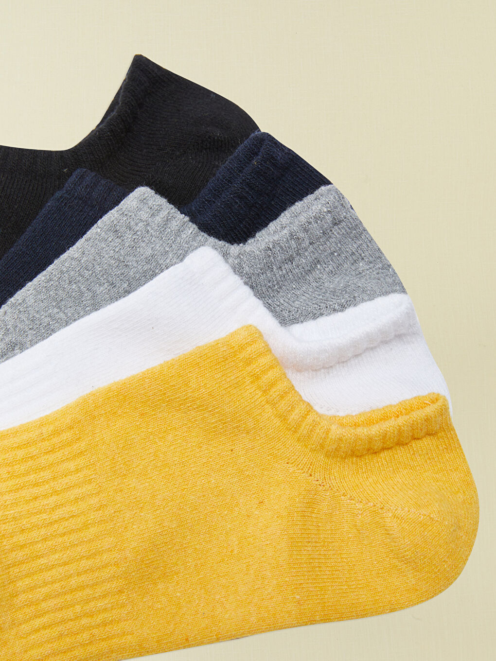 LCW Kids Basic Boys' Trainer Socks 5 Pack -S39143Z4-K00 - LC