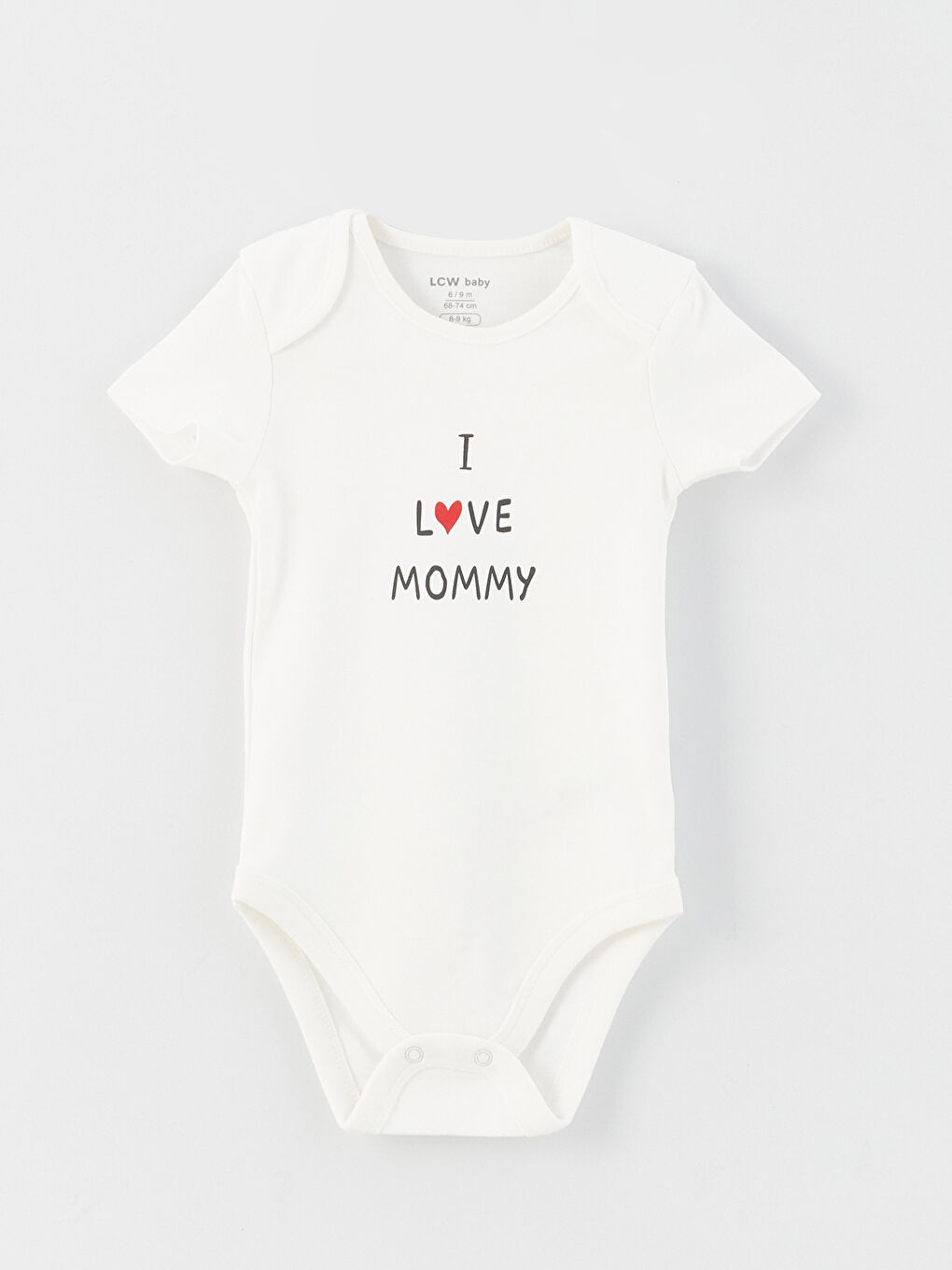 მრგვალი საყელო ნაბეჭდი ახალშობილ გოგონებისთვის 3-ცალიანი კომპლექტი-2