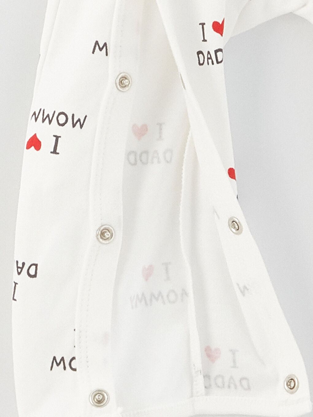 მრგვალი საყელო ნაბეჭდი ახალშობილ გოგონებისთვის 3-ცალიანი კომპლექტი-3