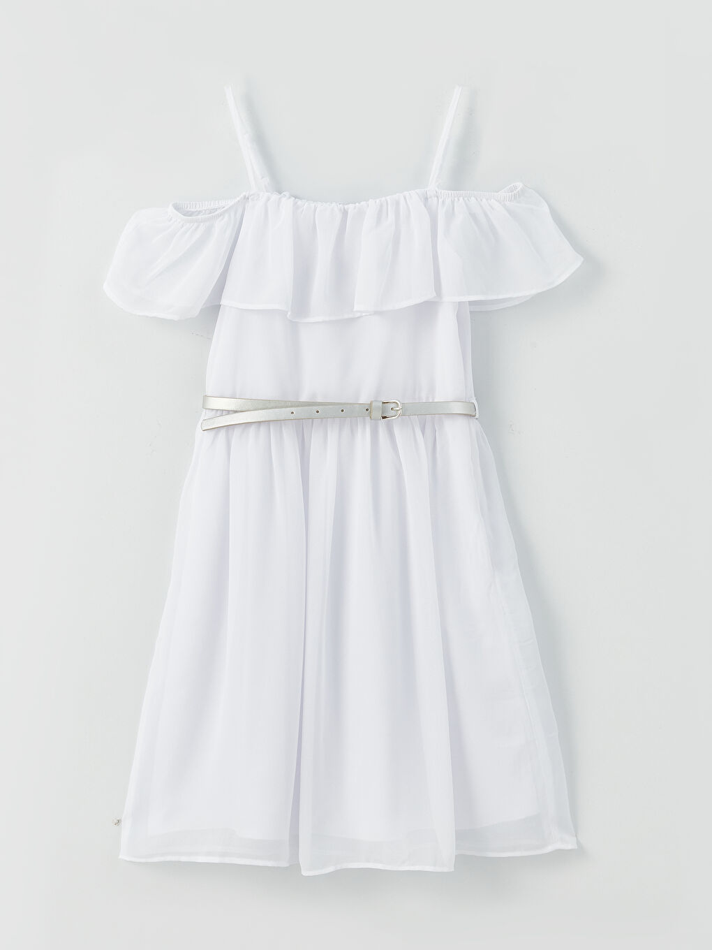 LCW Kids Abendkleid für Mädchen mit Quadratischem Kragen -S39178Z4-R9K