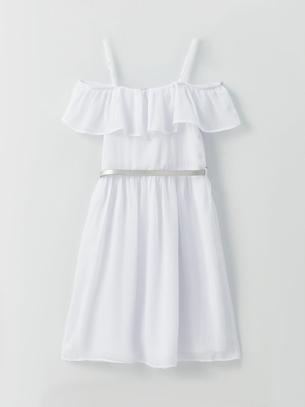 LCW Kids Abendkleid für Mädchen mit Quadratischem Kragen -S39178Z4-R9K