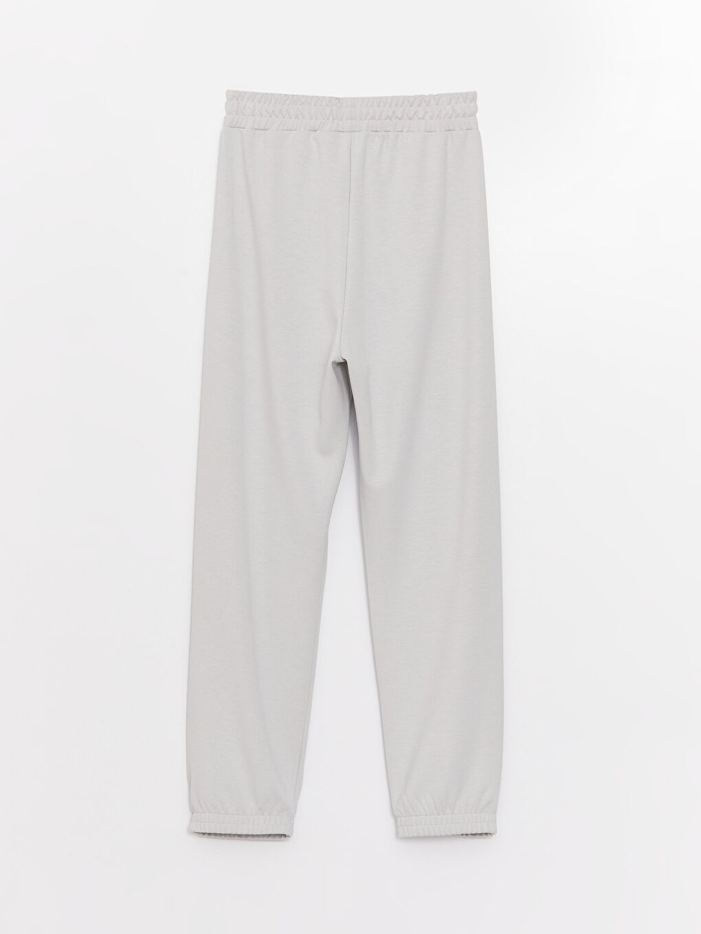 Pantaloni de trening jogger simpli cu talie elastică pentru femei-6