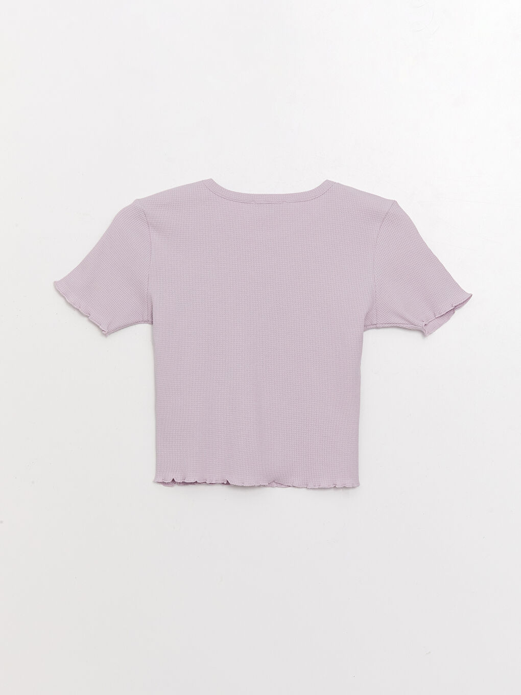 Žena LILA Majica kratkih rukava-6