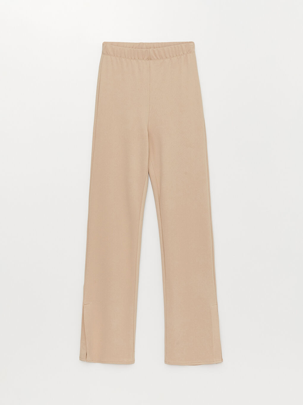 Женские однотонные спортивные штаны с эластичным поясом-5