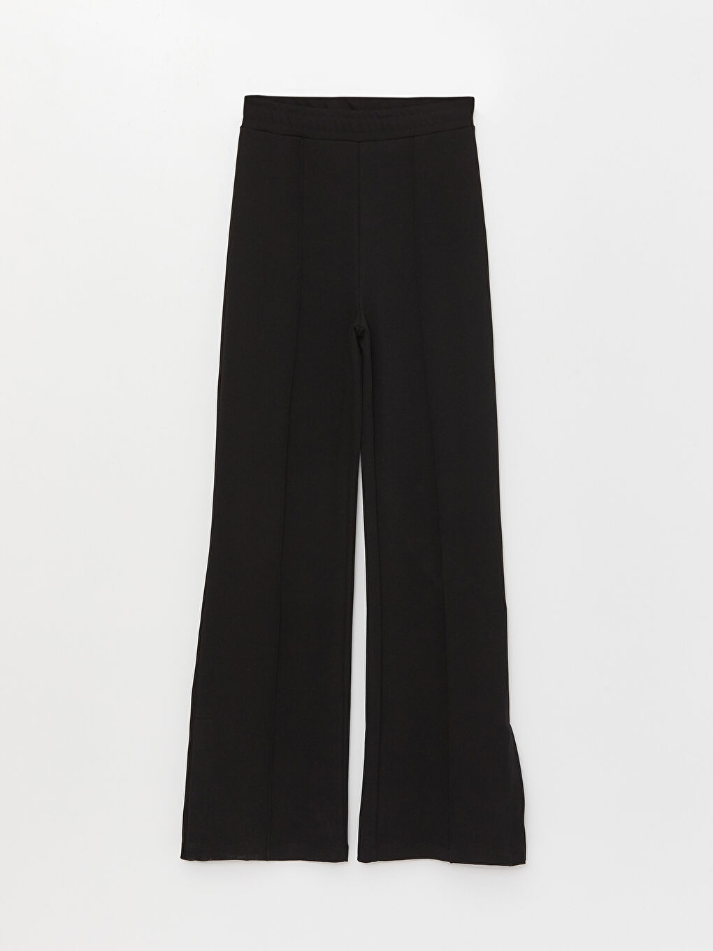 Спортивні штани для жінок з еластичною талією, прості-5