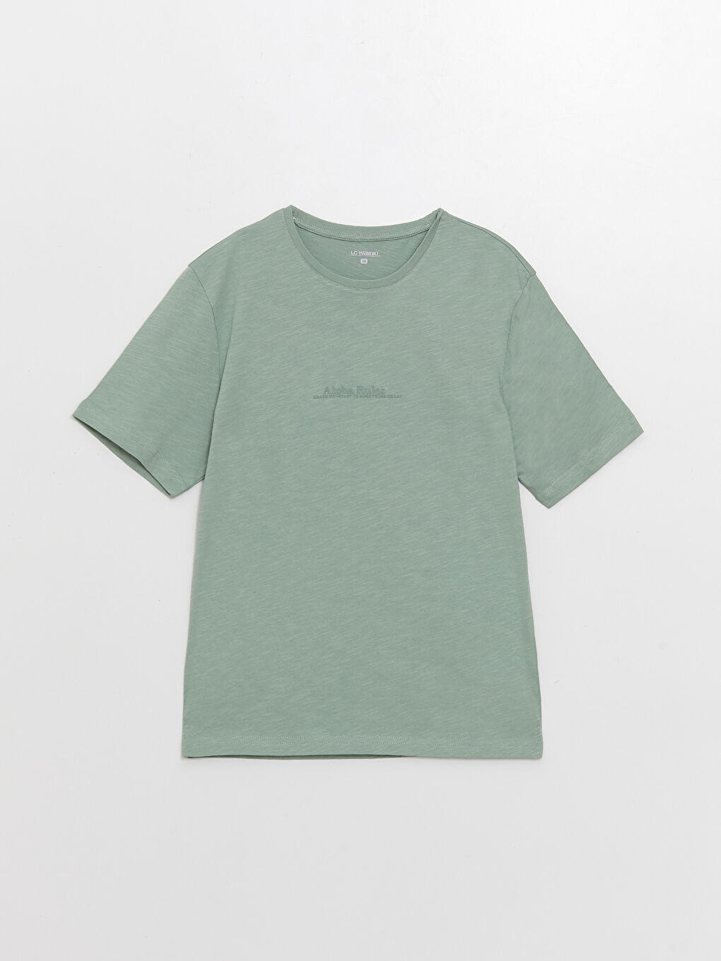 Crew Neck Short Sleeve Men's Pyjama Top -S39264Z8-GD2