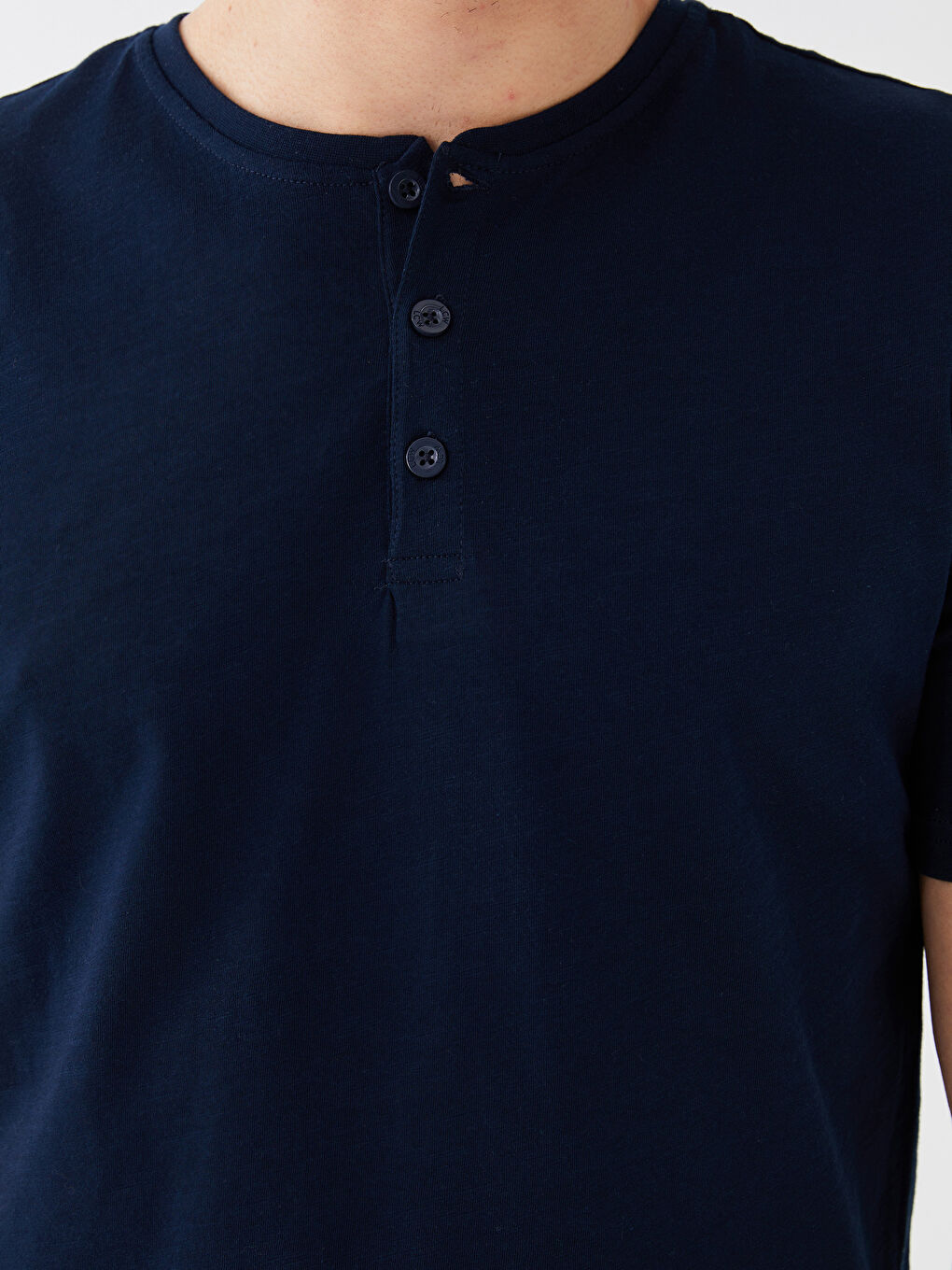 Crew Neck Short Sleeve Men's Pyjama Top -S39271Z8-RFF